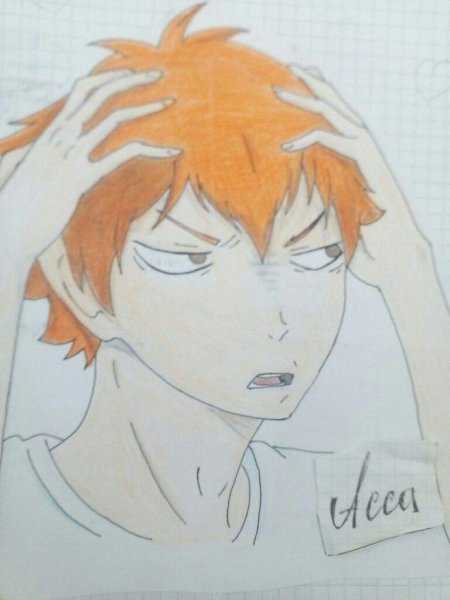 Хината шоё скетч