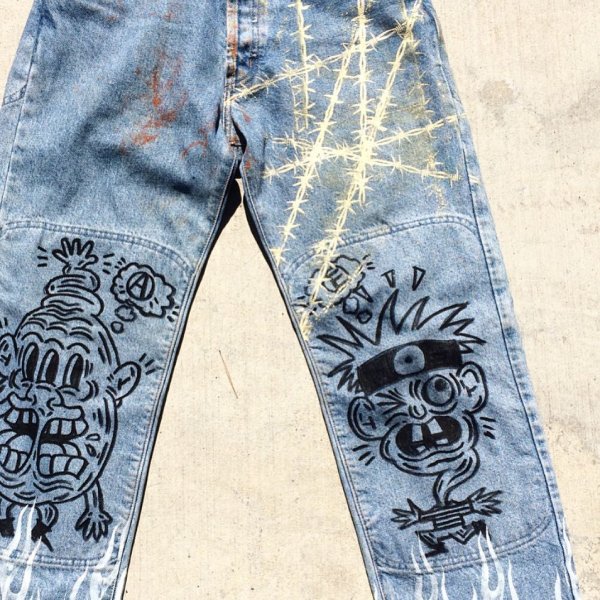 Кастомные джинсы