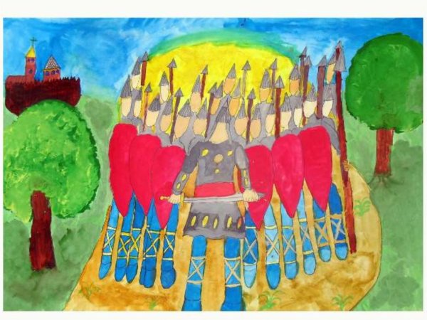 33 Богатыря рисунок