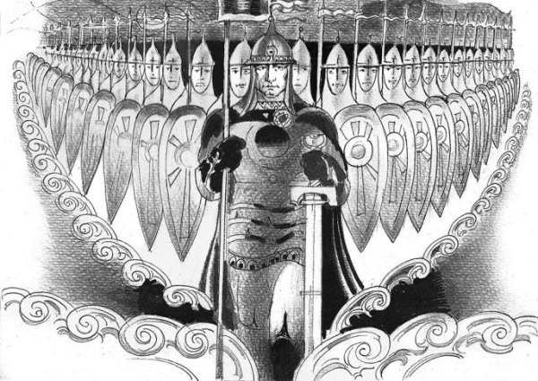 Рисование 33 богатыря