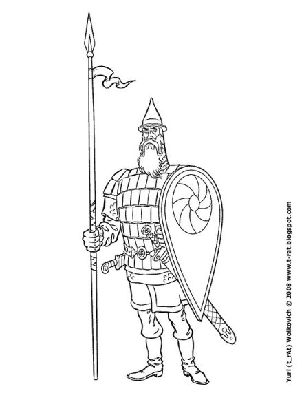 Богатыри из сказки о царе Салтане