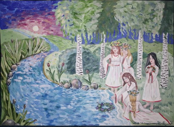 Поделки рисунки Ивана Купала