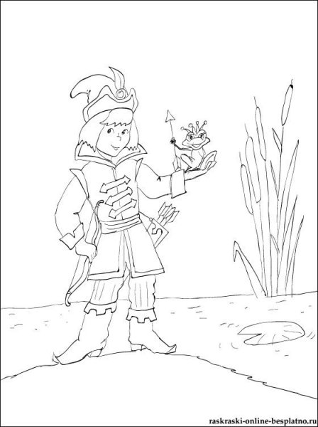 Иван Царевич карандашом