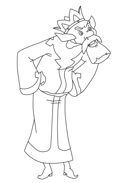 Иллюстрация к сказке Иван Царевич и серый волк