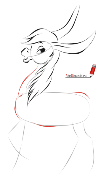 Нарисовать конька Горбунка