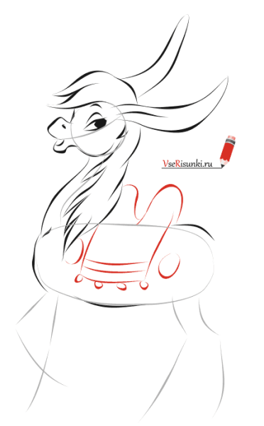 Маска конек горбунок