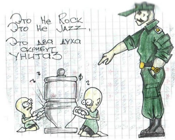 Армейские рисунки карандашом простые