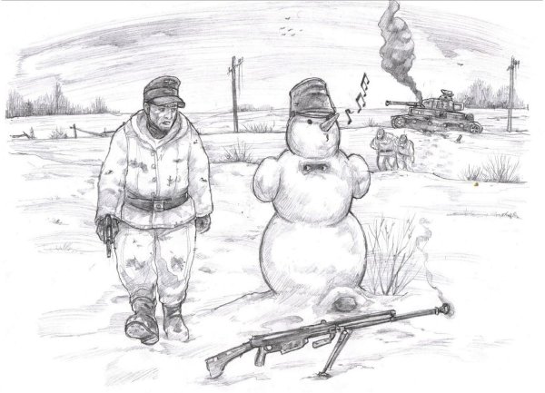 Рисунок на тему герои Отечества