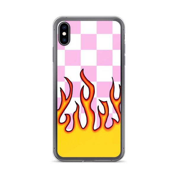 Чехол с огнем