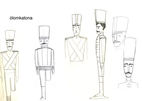 Деревянный солдатик рисунок