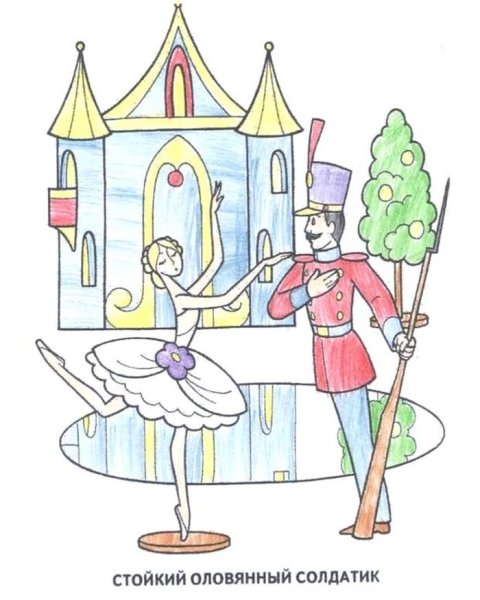 Оловянный солдатик Андерсен