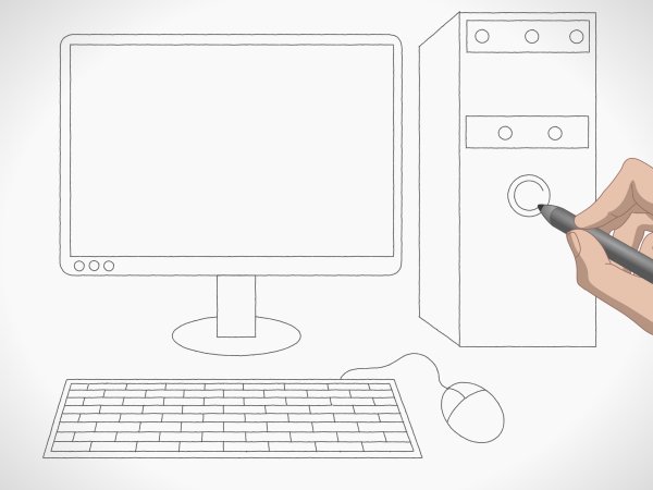 Раскраска компьютер