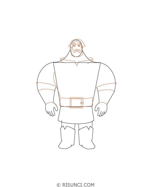 Портрет Ильи Муромца