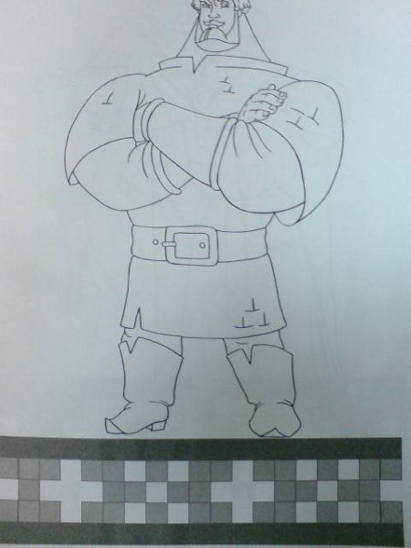 Иллюстрация к былине Илья Муромец и Соловей разбойник 3 класс