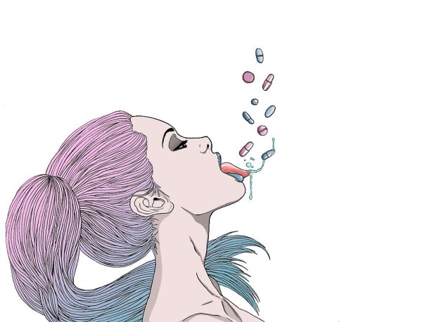 Рисунки эстетики для срисовки