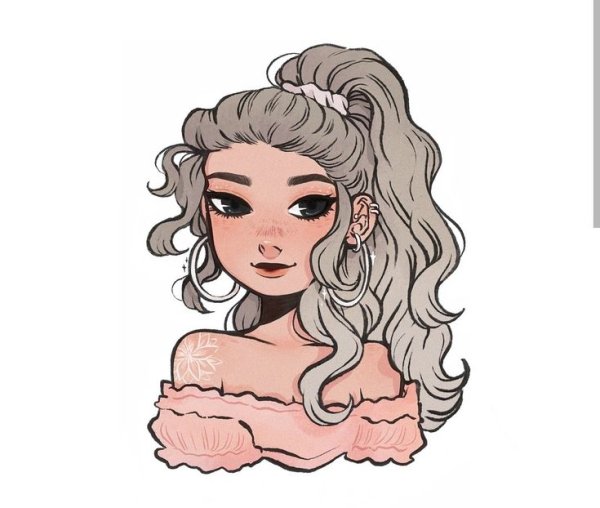 Рисунки для срисовки легкие для девочек