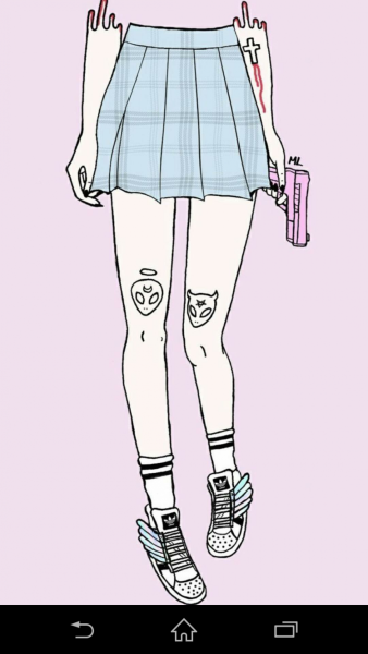 Рисунки для срисовки Эстетика