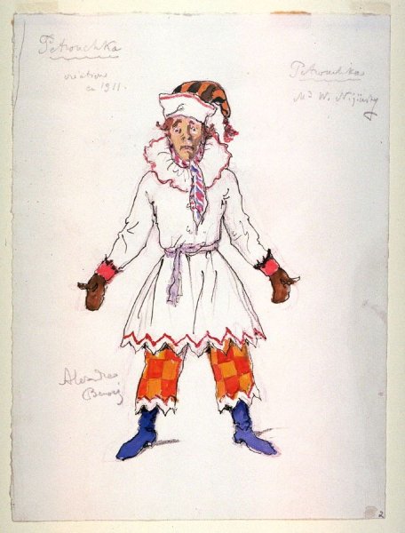 Герои Стравинского петрушка балета петрушка