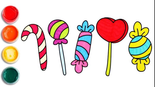 Разноцветный Жираф