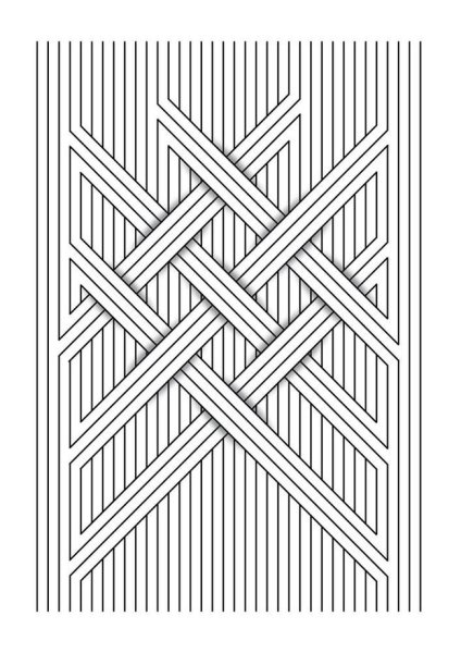 Орнамент из геометрических фигур