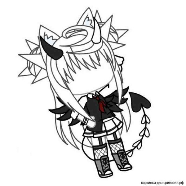 Гача лайф осы без лица