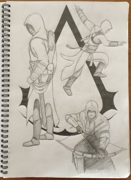 Ассасины карандашом