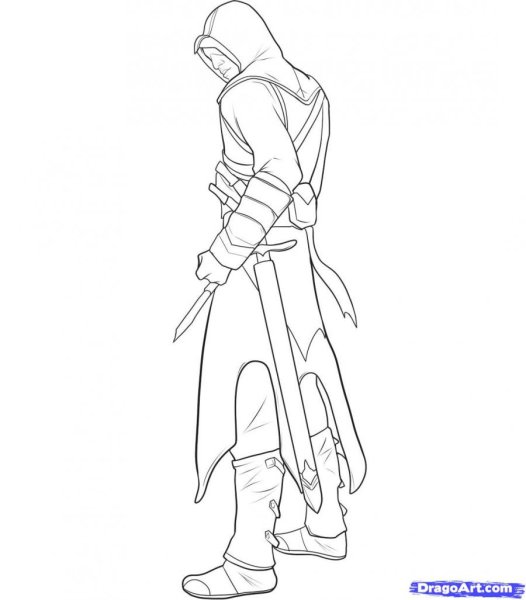 Ассасин Крид рисунки