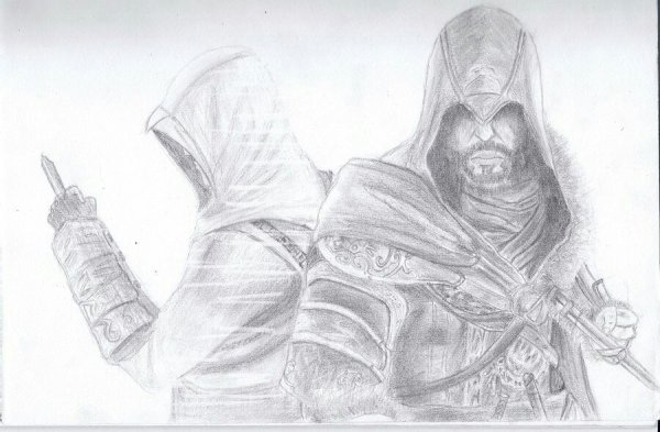 Эцио откровения рисунок