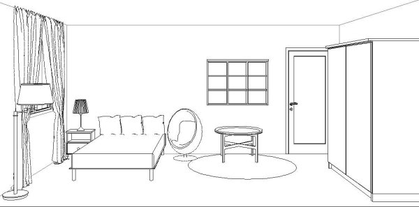 Интерьер для рисования