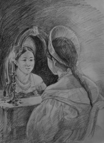 Баллада Светлана иллюстрации