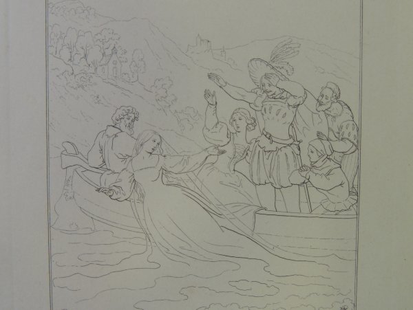 Иллюстрация к балладе Кубок