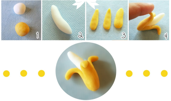 Схема лепки мышки