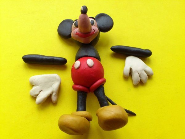 Лепим из пластилина животных пошагово для детей 5-6 лет