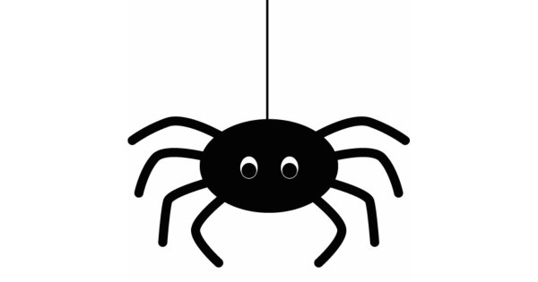Паук рисунок