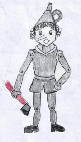 Железный дровосек волшебник изумрудного города рисунок