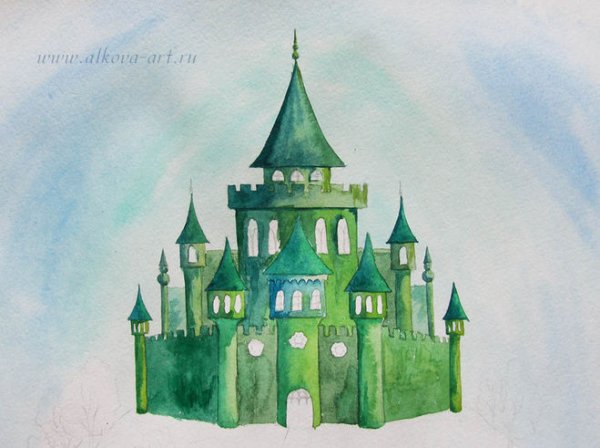 Волшебник изумрудного города замок
