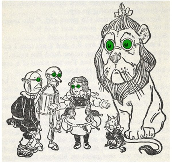 Иллюстрации к сказке волшебник изумрудного города Гудвин