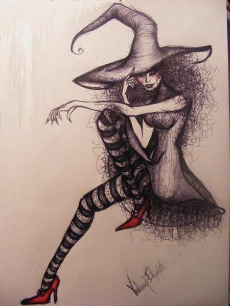 Ведьма карандашом