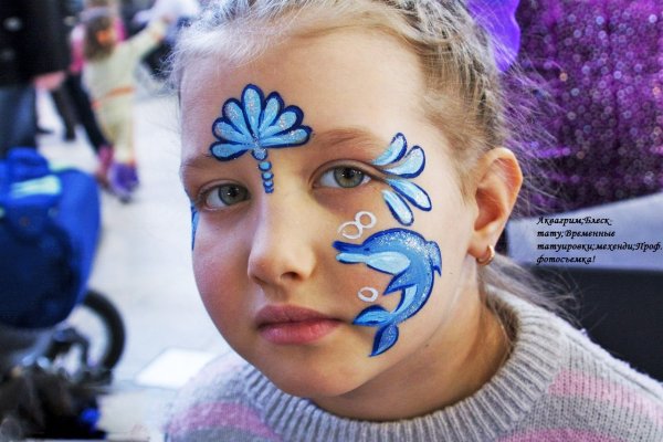 Аквагрим для детей сладости