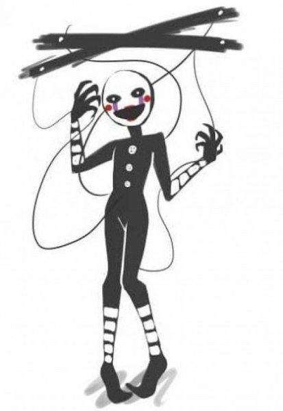 Кукла марионетка для рисования