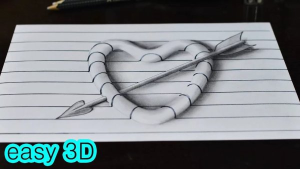 Простые 3д рисунки