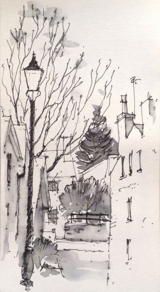 Петербург пером и тушью