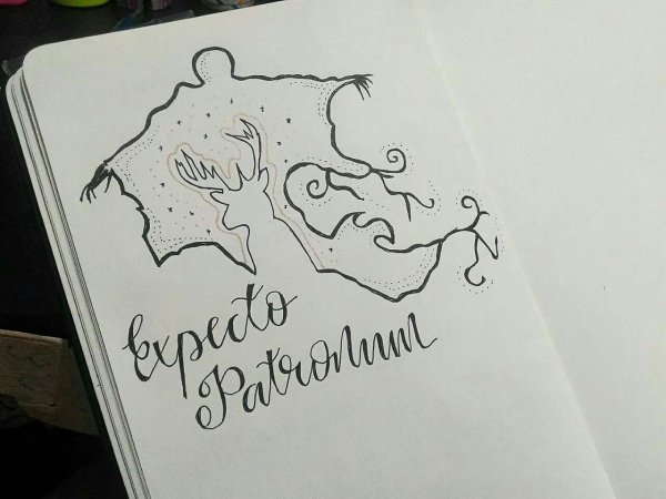 Гарри Поттер для скетчбука