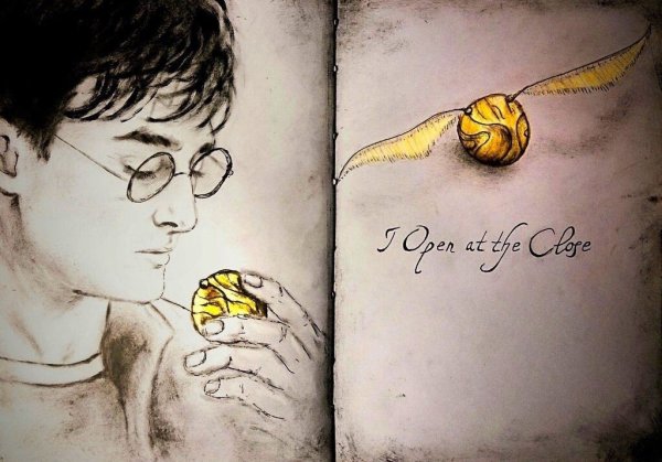 Гарри Поттер для скетчбука