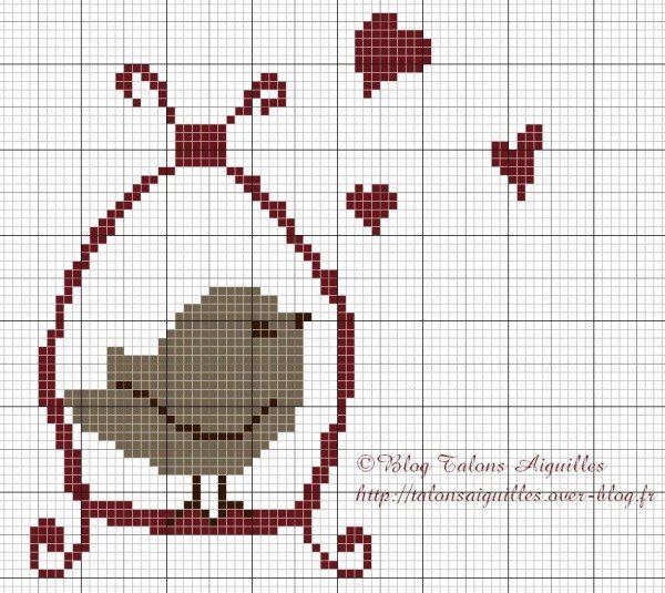 Схема плед с2с Лисенок