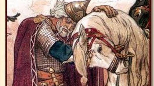 Святогор богатырь рисунок легкий