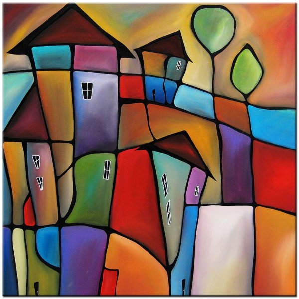 Картины Василия Кандинского кубизм