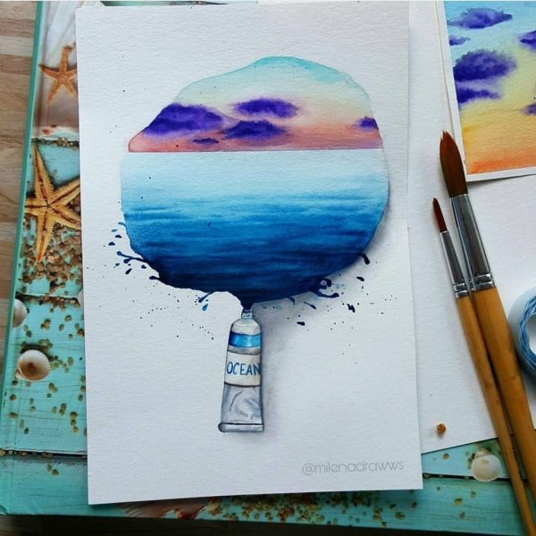 Рисунки разных цветов