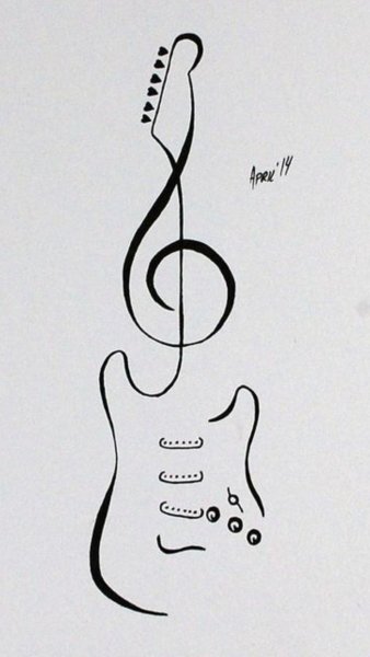 Гитара контур