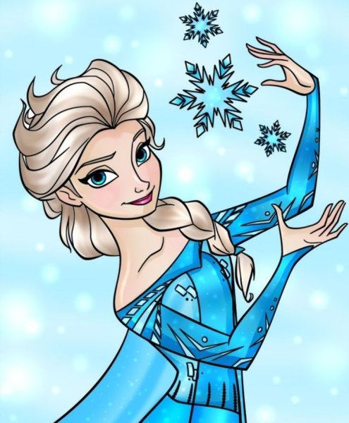 Рисуночки Эльзы